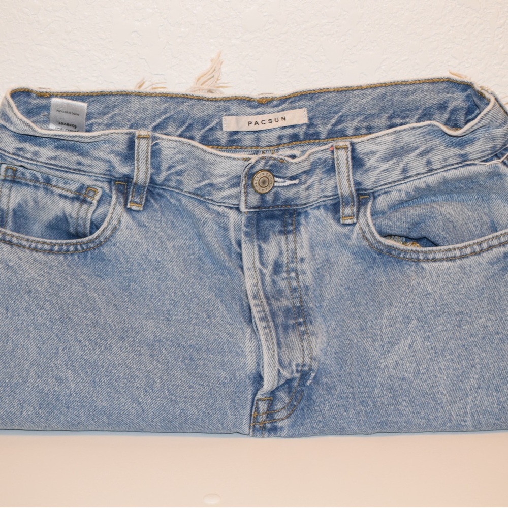 PacSun Women's Light Blue Boyfriend Jeans
